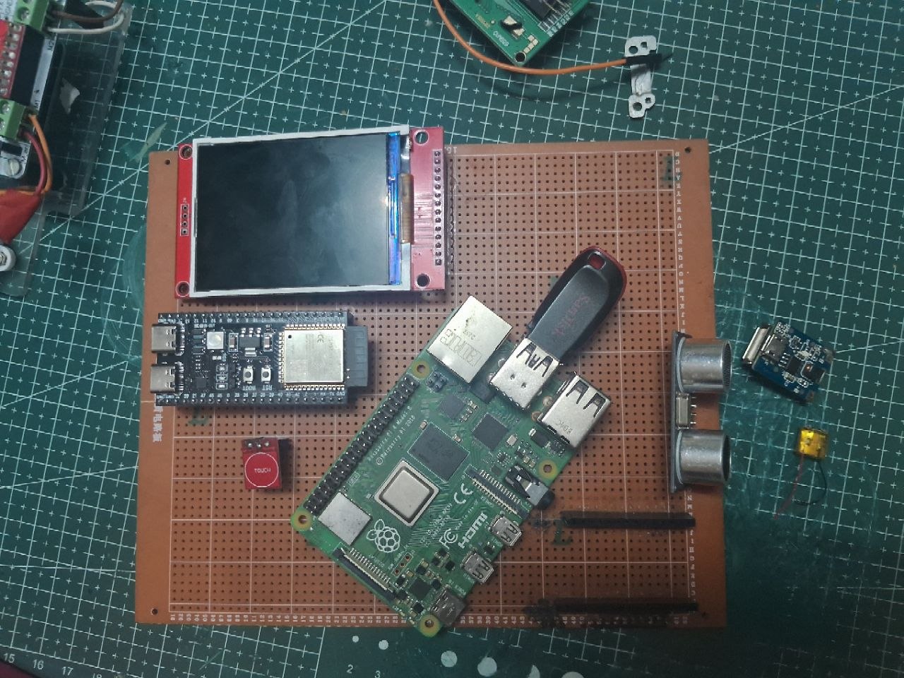 ORBIS 2045 hardware on the bench, still